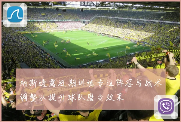 纳斯透露近期训练专注阵容与战术调整以提升球队磨合效果